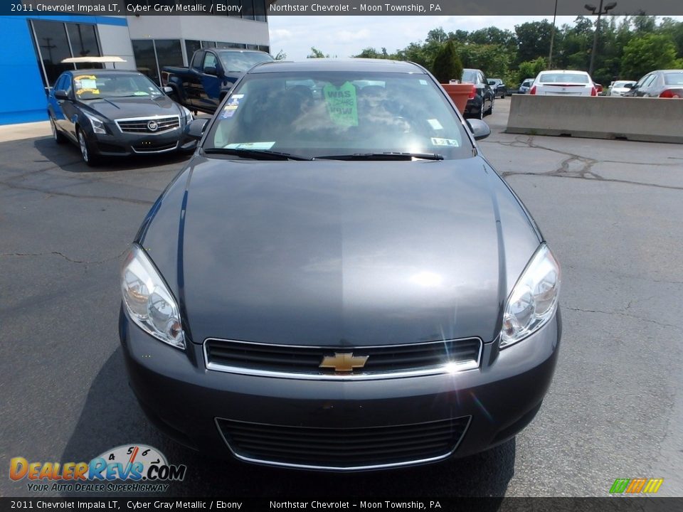 2011 Chevrolet Impala LT Cyber Gray Metallic / Ebony Photo #12