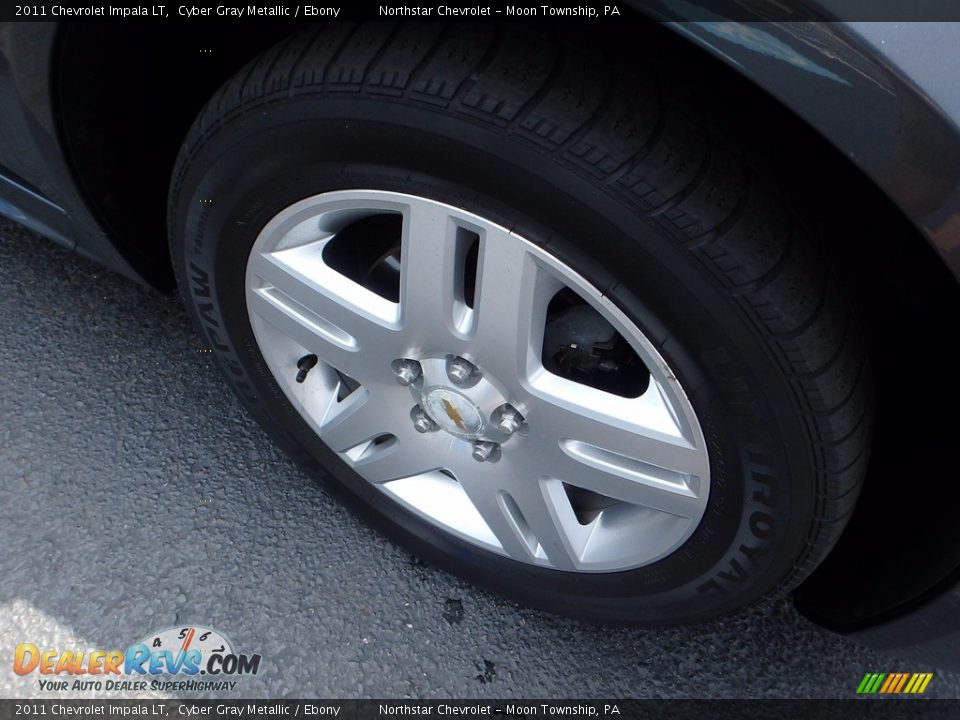 2011 Chevrolet Impala LT Cyber Gray Metallic / Ebony Photo #13