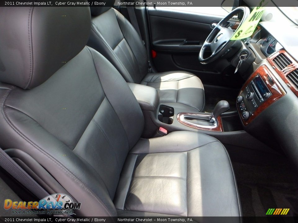 2011 Chevrolet Impala LT Cyber Gray Metallic / Ebony Photo #14