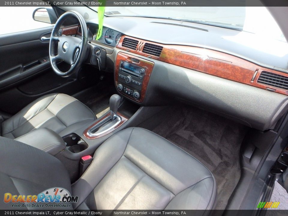 2011 Chevrolet Impala LT Cyber Gray Metallic / Ebony Photo #15