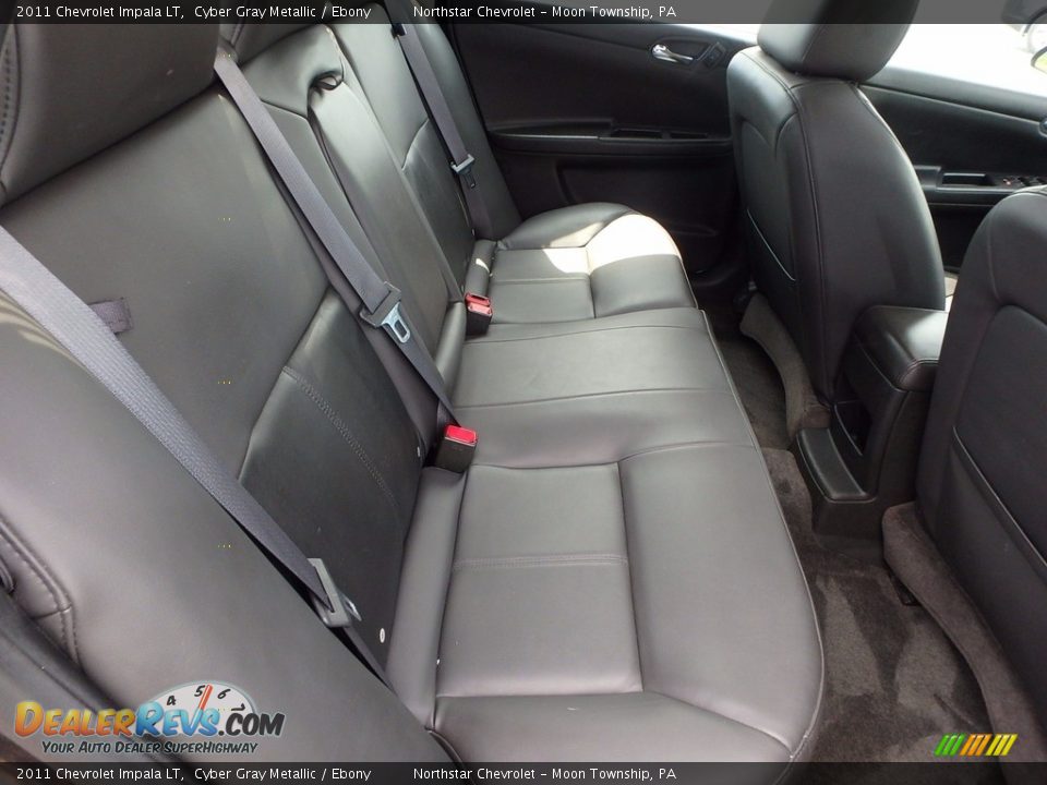 2011 Chevrolet Impala LT Cyber Gray Metallic / Ebony Photo #18