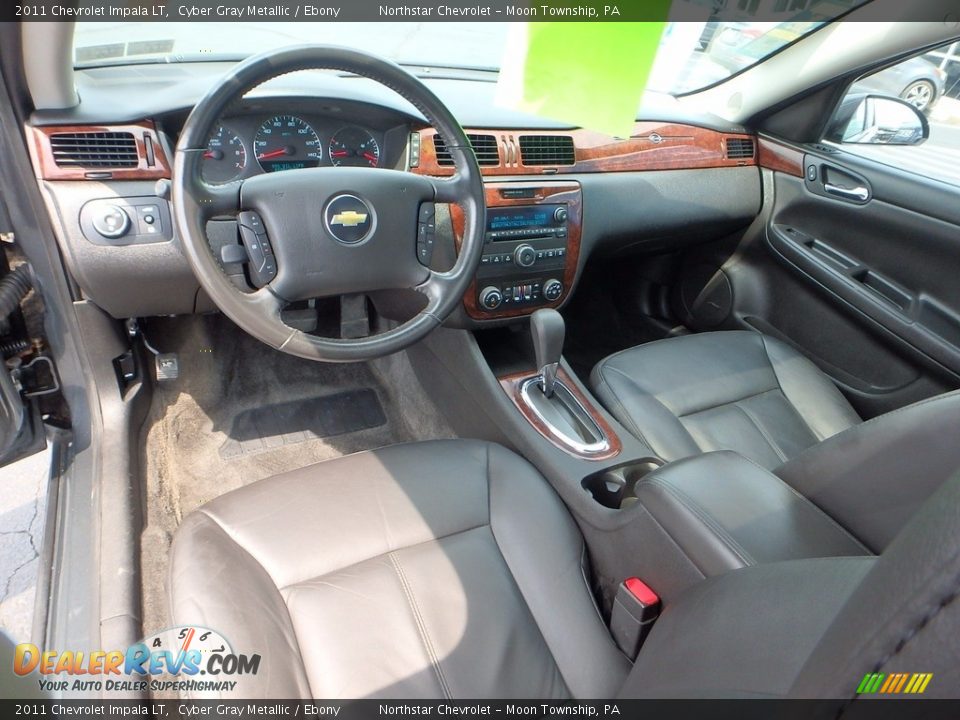 2011 Chevrolet Impala LT Cyber Gray Metallic / Ebony Photo #22