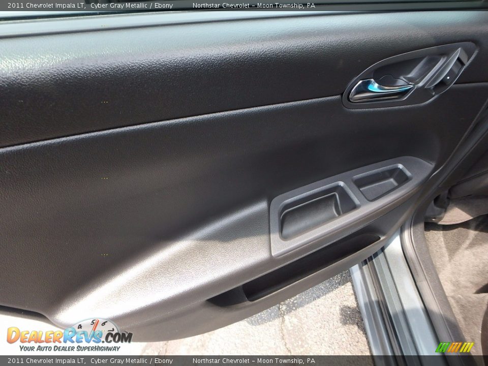 2011 Chevrolet Impala LT Cyber Gray Metallic / Ebony Photo #23