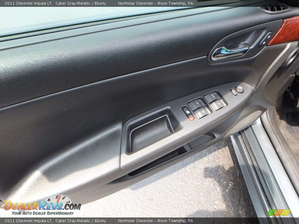 2011 Chevrolet Impala LT Cyber Gray Metallic / Ebony Photo #24