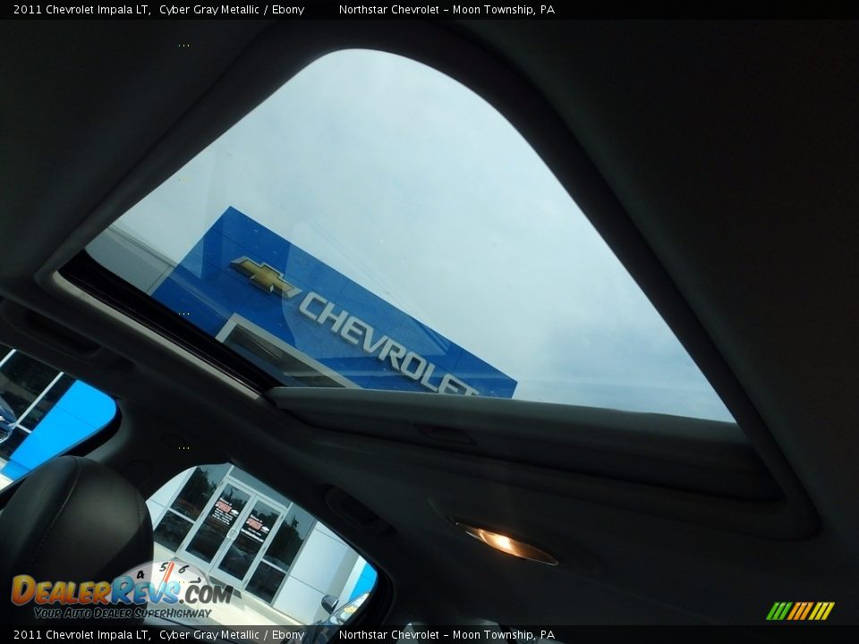 2011 Chevrolet Impala LT Cyber Gray Metallic / Ebony Photo #26