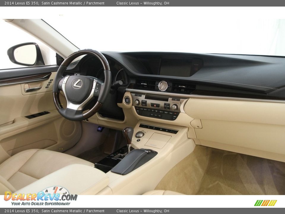 2014 Lexus ES 350 Satin Cashmere Metallic / Parchment Photo #24