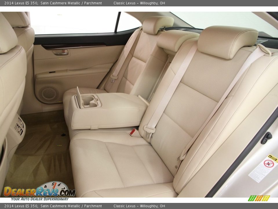 2014 Lexus ES 350 Satin Cashmere Metallic / Parchment Photo #27