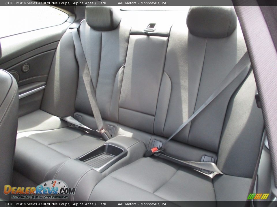 Rear Seat of 2018 BMW 4 Series 440i xDrive Coupe Photo #12