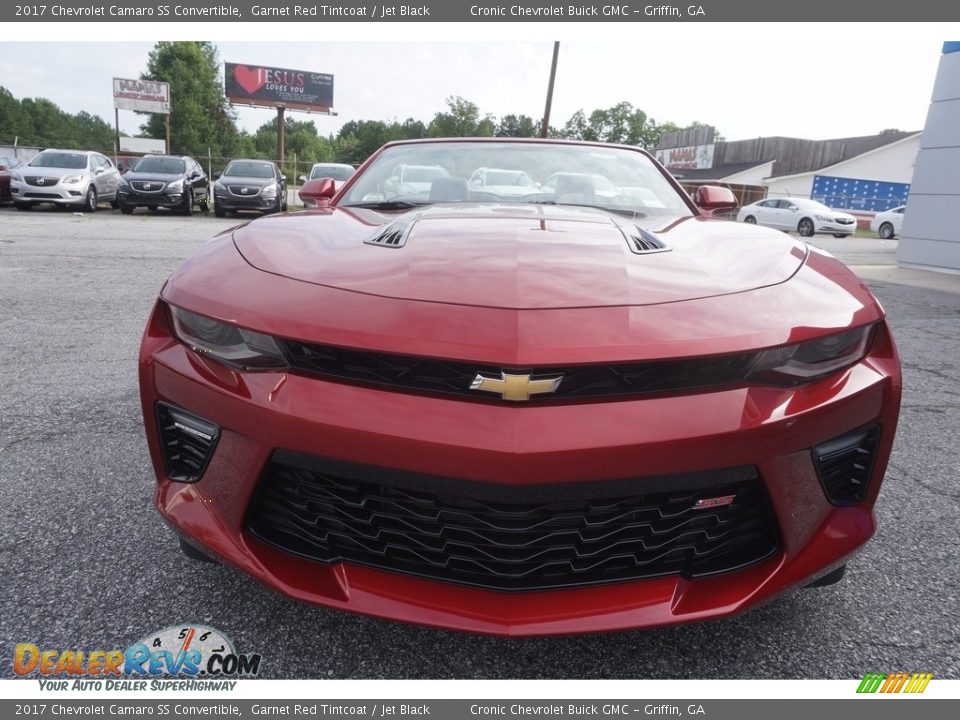2017 Chevrolet Camaro SS Convertible Garnet Red Tintcoat / Jet Black Photo #2