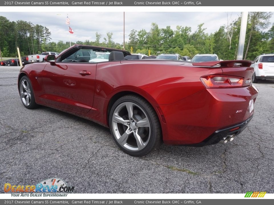 2017 Chevrolet Camaro SS Convertible Garnet Red Tintcoat / Jet Black Photo #4