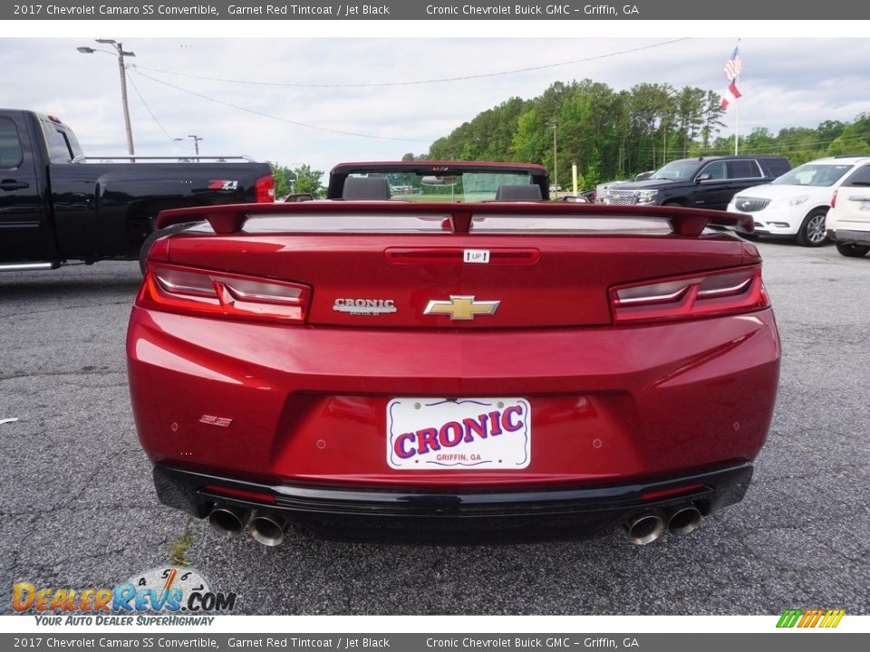 2017 Chevrolet Camaro SS Convertible Garnet Red Tintcoat / Jet Black Photo #5