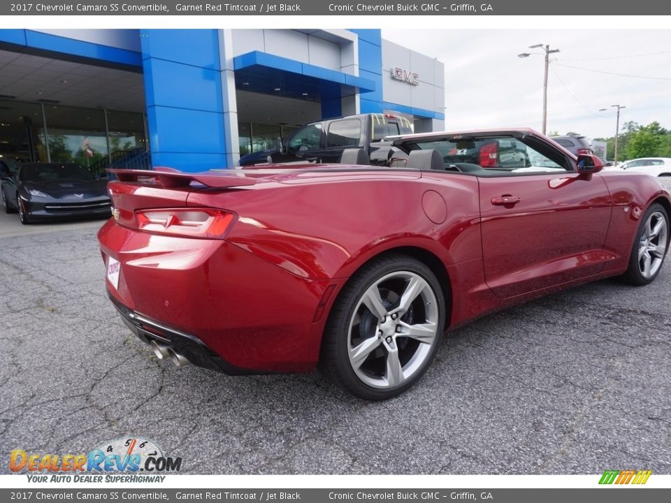 2017 Chevrolet Camaro SS Convertible Garnet Red Tintcoat / Jet Black Photo #6