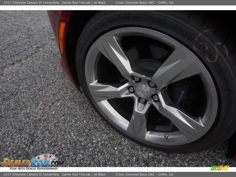 2017 Chevrolet Camaro SS Convertible Garnet Red Tintcoat / Jet Black Photo #10