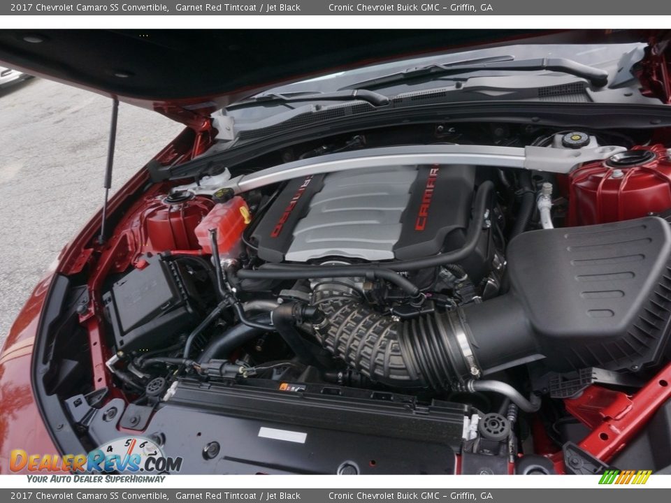 2017 Chevrolet Camaro SS Convertible Garnet Red Tintcoat / Jet Black Photo #11