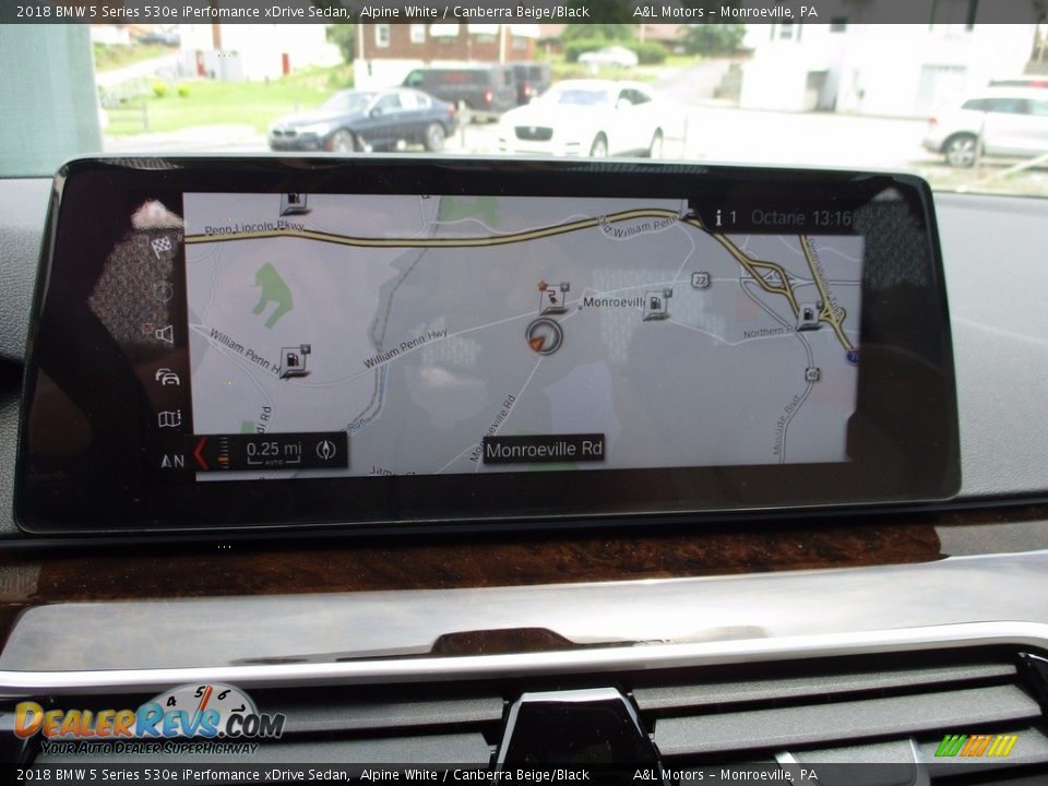 Navigation of 2018 BMW 5 Series 530e iPerfomance xDrive Sedan Photo #17