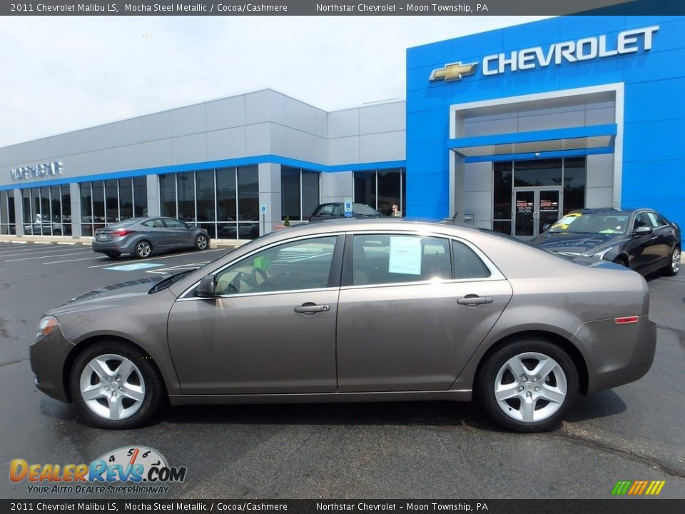 2011 Chevrolet Malibu LS Mocha Steel Metallic / Cocoa/Cashmere Photo #3