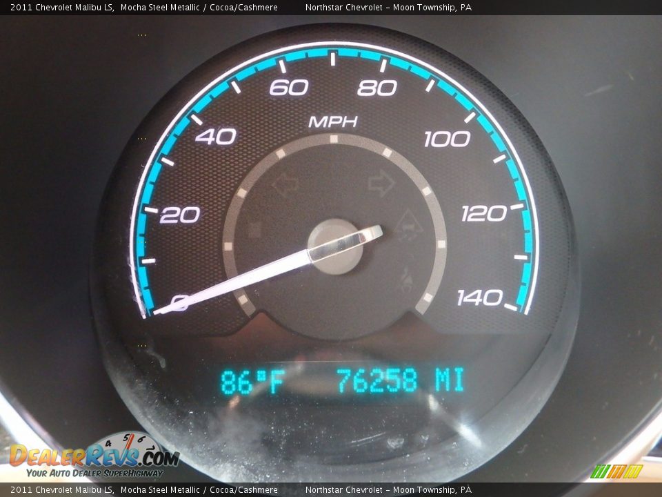 2011 Chevrolet Malibu LS Mocha Steel Metallic / Cocoa/Cashmere Photo #29