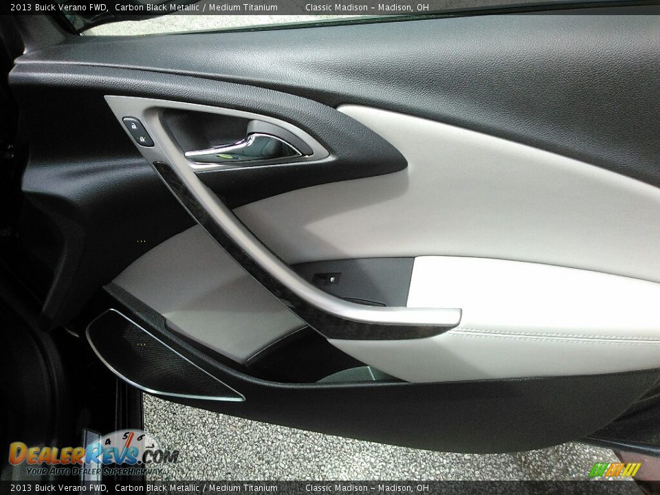 2013 Buick Verano FWD Carbon Black Metallic / Medium Titanium Photo #15