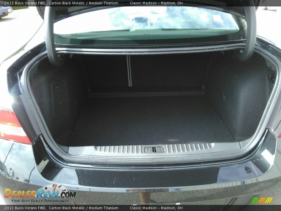 2013 Buick Verano FWD Carbon Black Metallic / Medium Titanium Photo #17