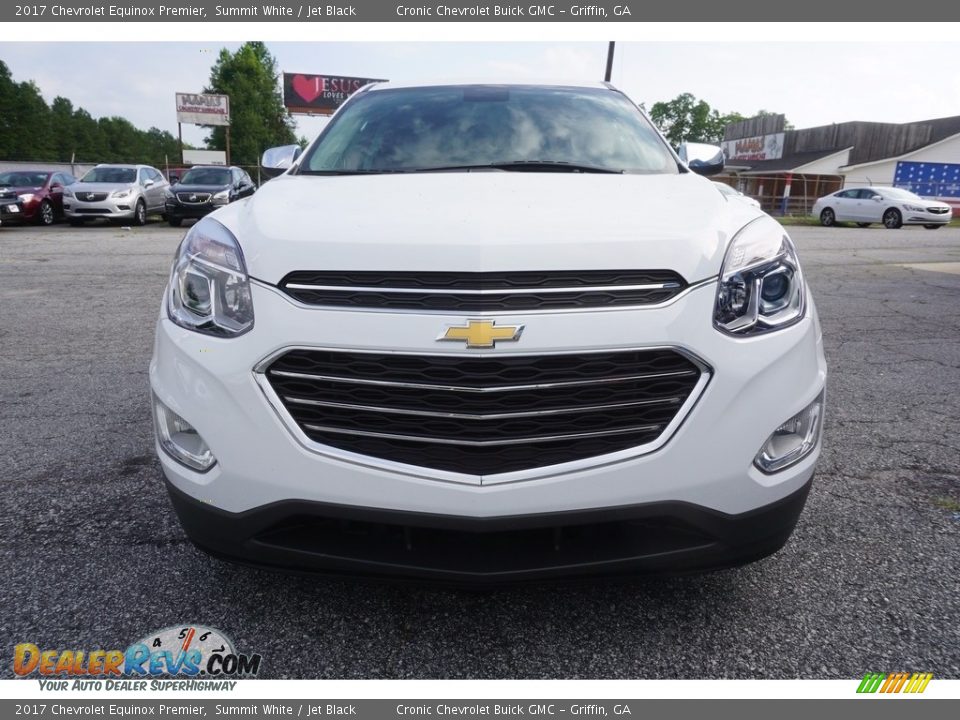 2017 Chevrolet Equinox Premier Summit White / Jet Black Photo #2
