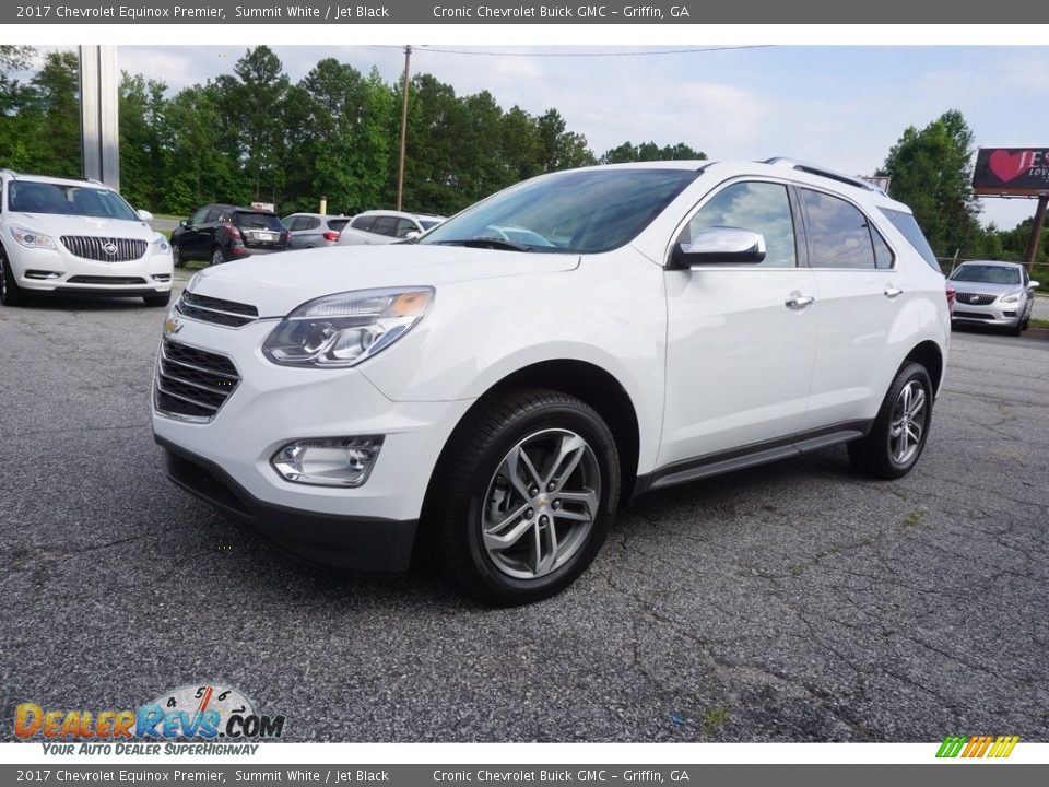 2017 Chevrolet Equinox Premier Summit White / Jet Black Photo #3