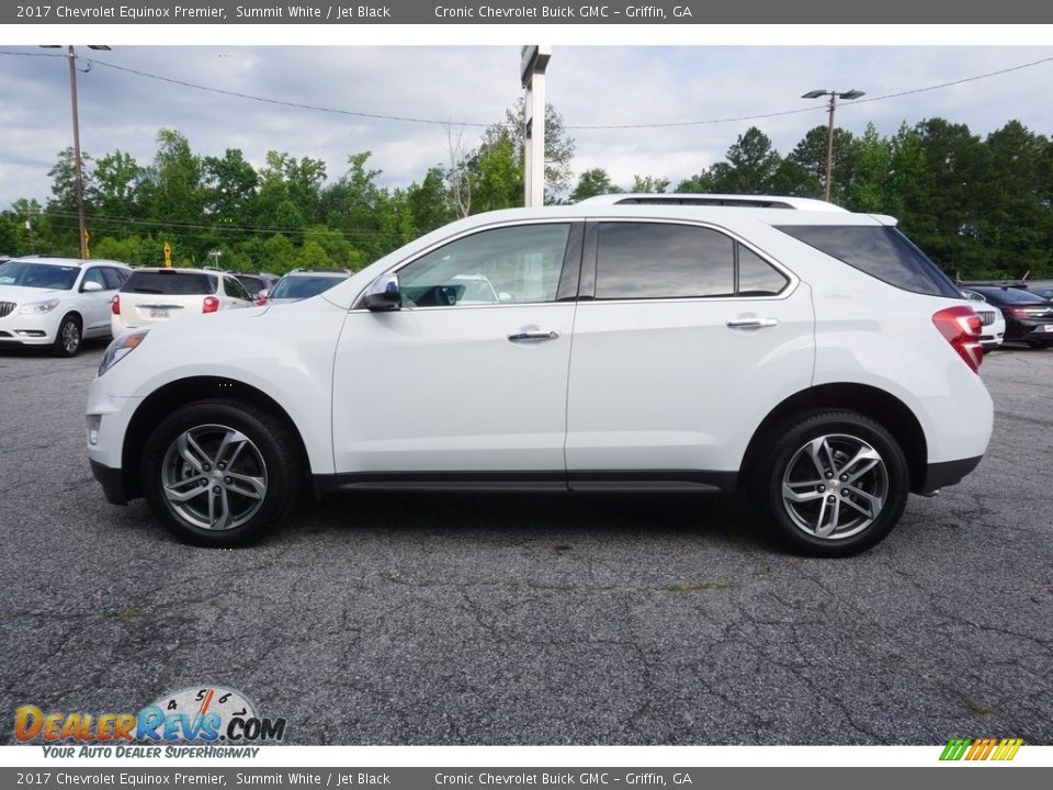 2017 Chevrolet Equinox Premier Summit White / Jet Black Photo #4