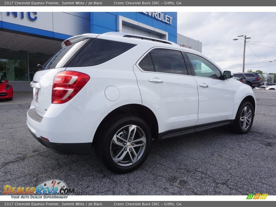 2017 Chevrolet Equinox Premier Summit White / Jet Black Photo #7