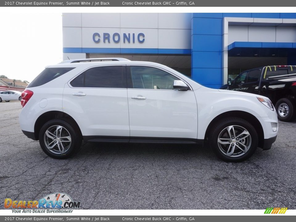 2017 Chevrolet Equinox Premier Summit White / Jet Black Photo #8