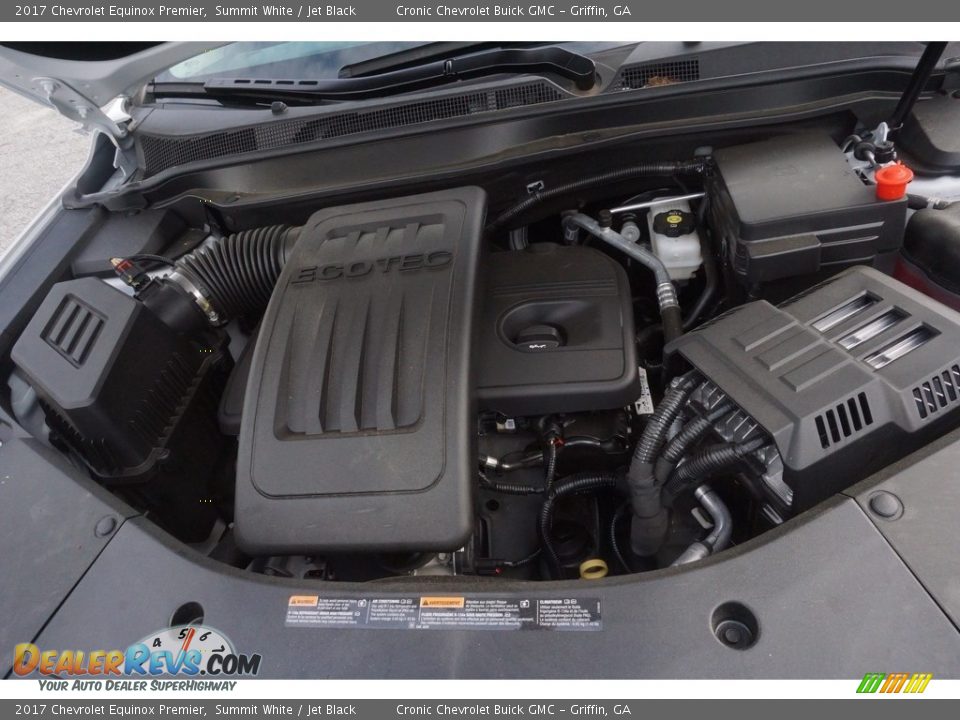 2017 Chevrolet Equinox Premier Summit White / Jet Black Photo #12