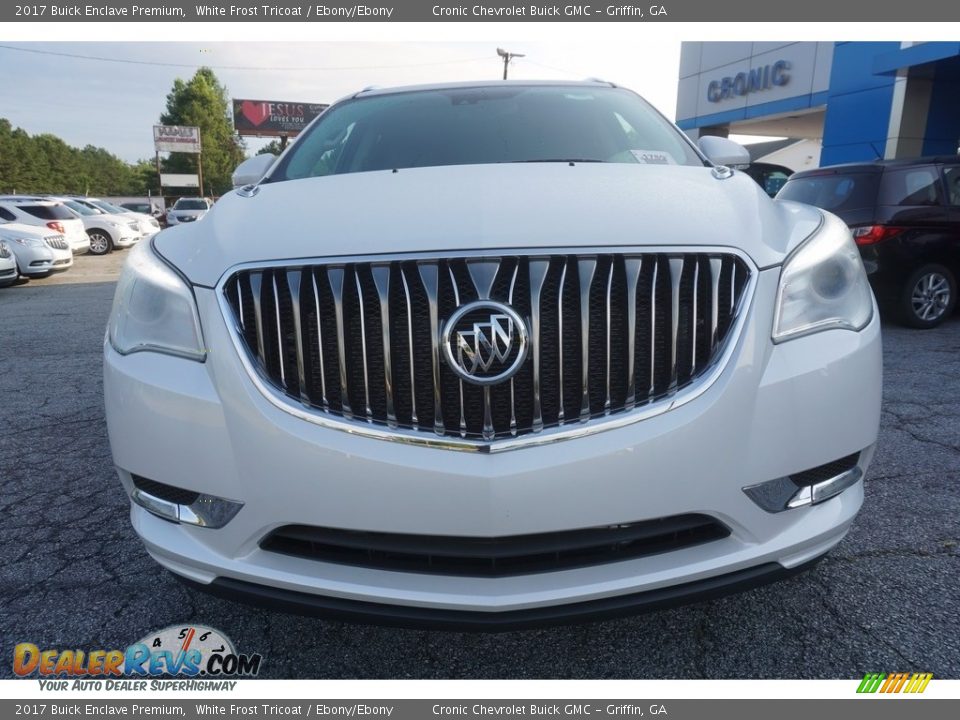2017 Buick Enclave Premium White Frost Tricoat / Ebony/Ebony Photo #2