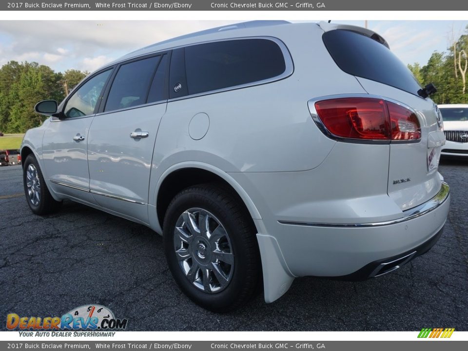 2017 Buick Enclave Premium White Frost Tricoat / Ebony/Ebony Photo #5