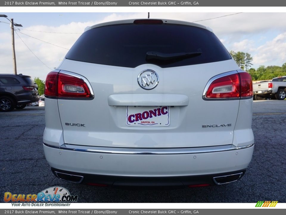 2017 Buick Enclave Premium White Frost Tricoat / Ebony/Ebony Photo #6