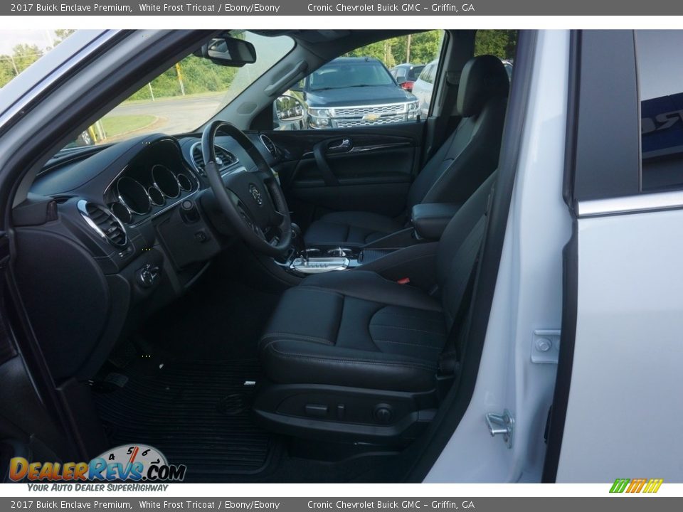 2017 Buick Enclave Premium White Frost Tricoat / Ebony/Ebony Photo #9