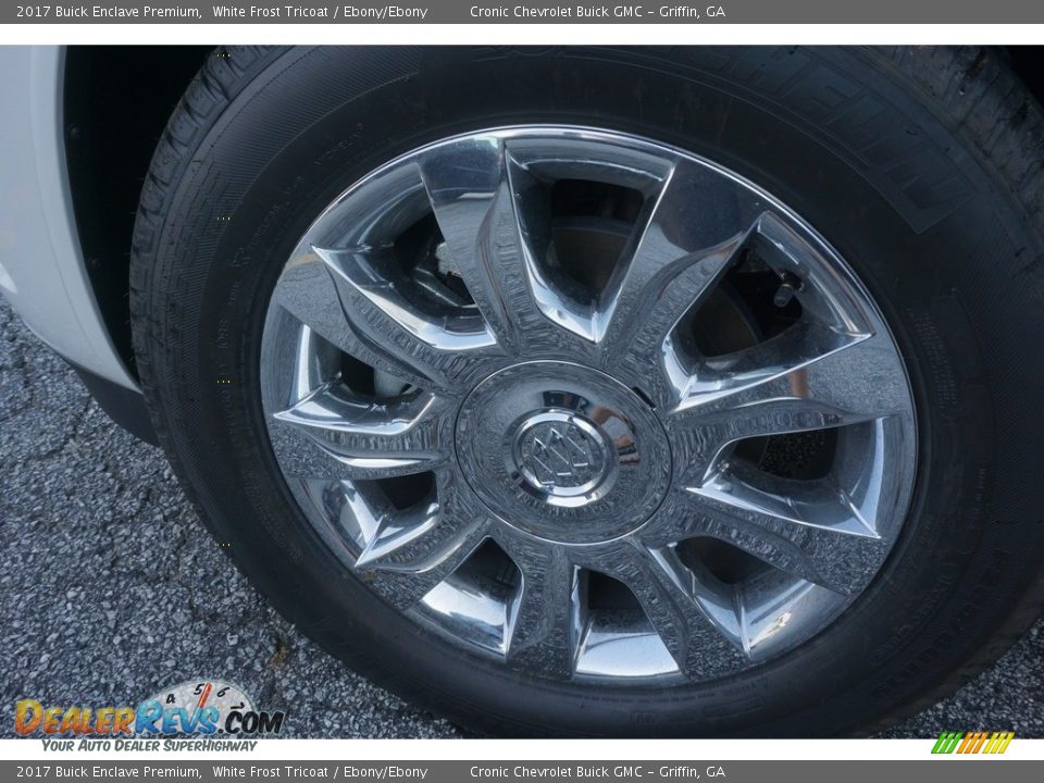 2017 Buick Enclave Premium White Frost Tricoat / Ebony/Ebony Photo #12