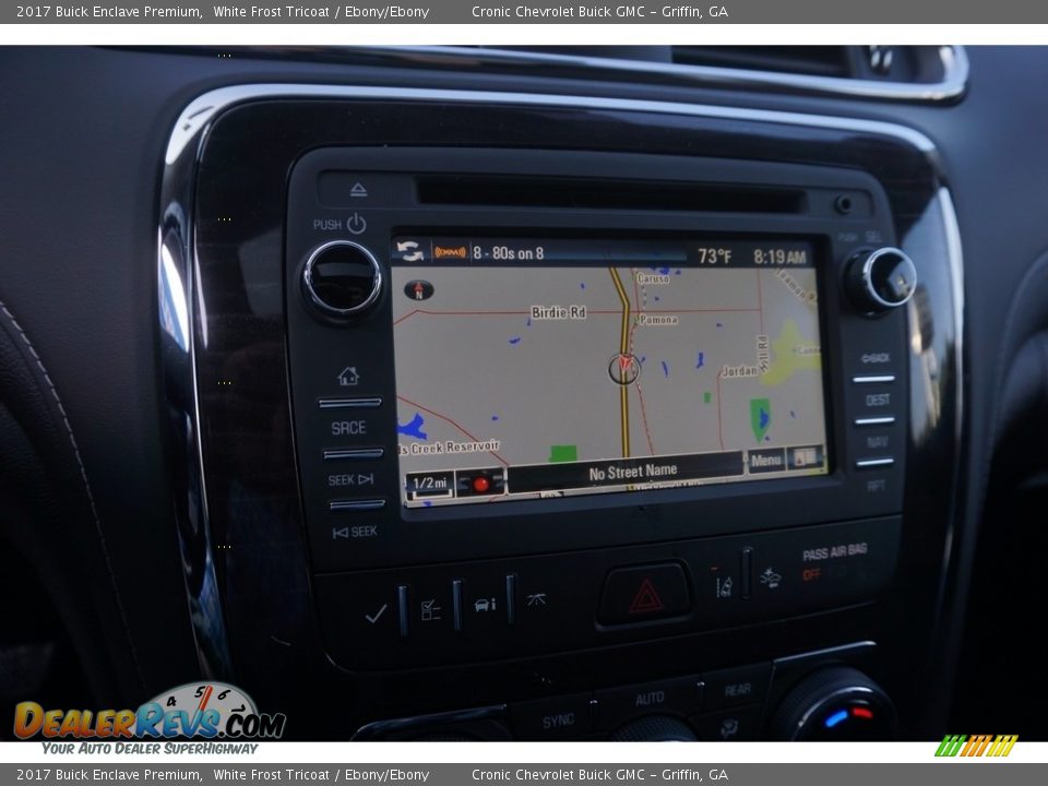 2017 Buick Enclave Premium White Frost Tricoat / Ebony/Ebony Photo #15