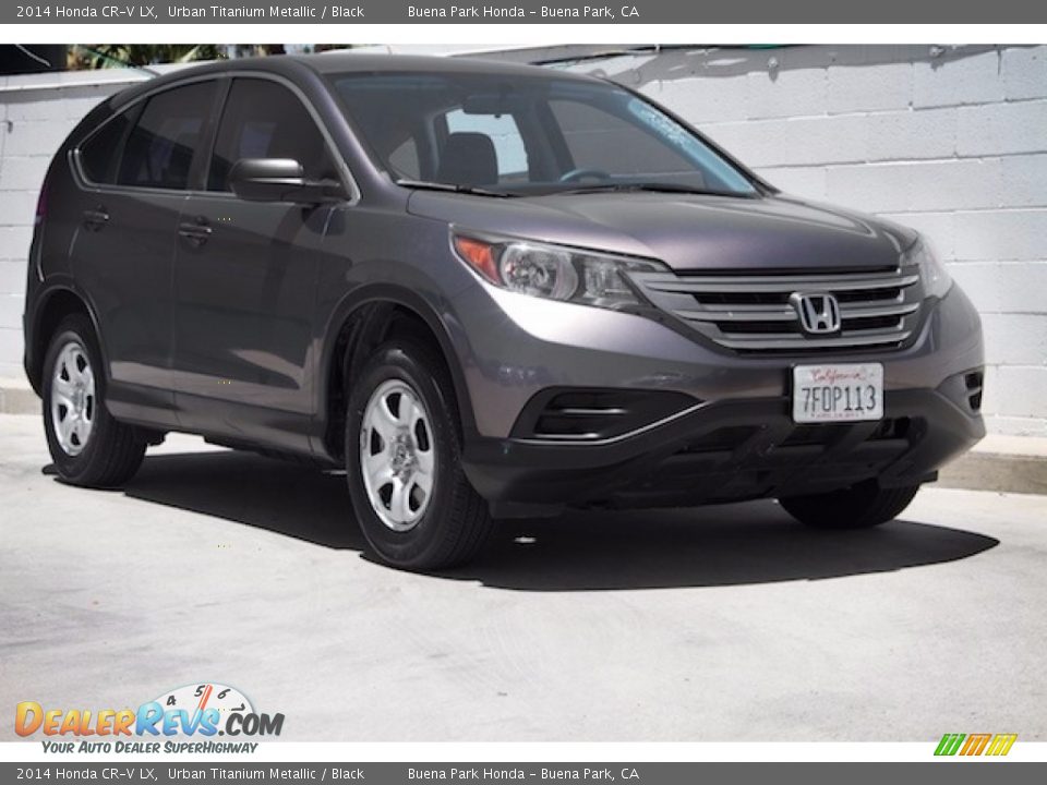 2014 Honda CR-V LX Urban Titanium Metallic / Black Photo #1