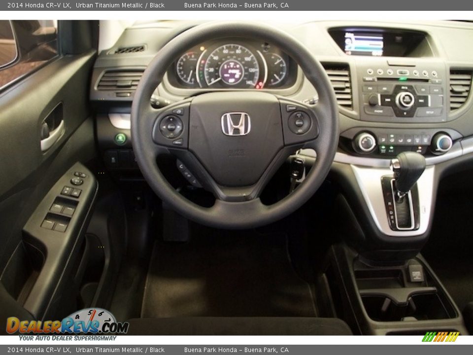 2014 Honda CR-V LX Urban Titanium Metallic / Black Photo #5