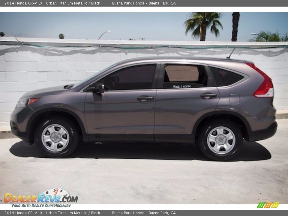 2014 Honda CR-V LX Urban Titanium Metallic / Black Photo #8