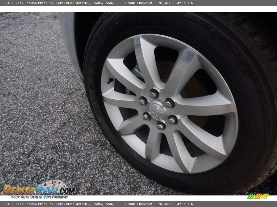 2017 Buick Enclave Premium Quicksilver Metallic / Ebony/Ebony Photo #11