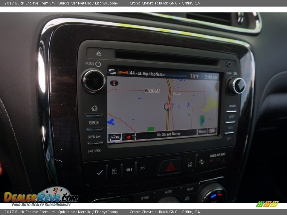 2017 Buick Enclave Premium Quicksilver Metallic / Ebony/Ebony Photo #14