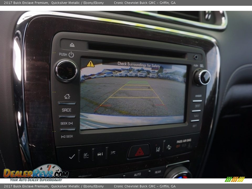 2017 Buick Enclave Premium Quicksilver Metallic / Ebony/Ebony Photo #15