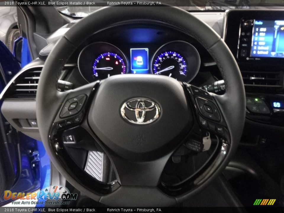 2018 Toyota C-HR XLE Blue Eclipse Metallic / Black Photo #15