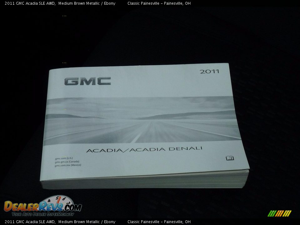2011 GMC Acadia SLE AWD Medium Brown Metallic / Ebony Photo #18
