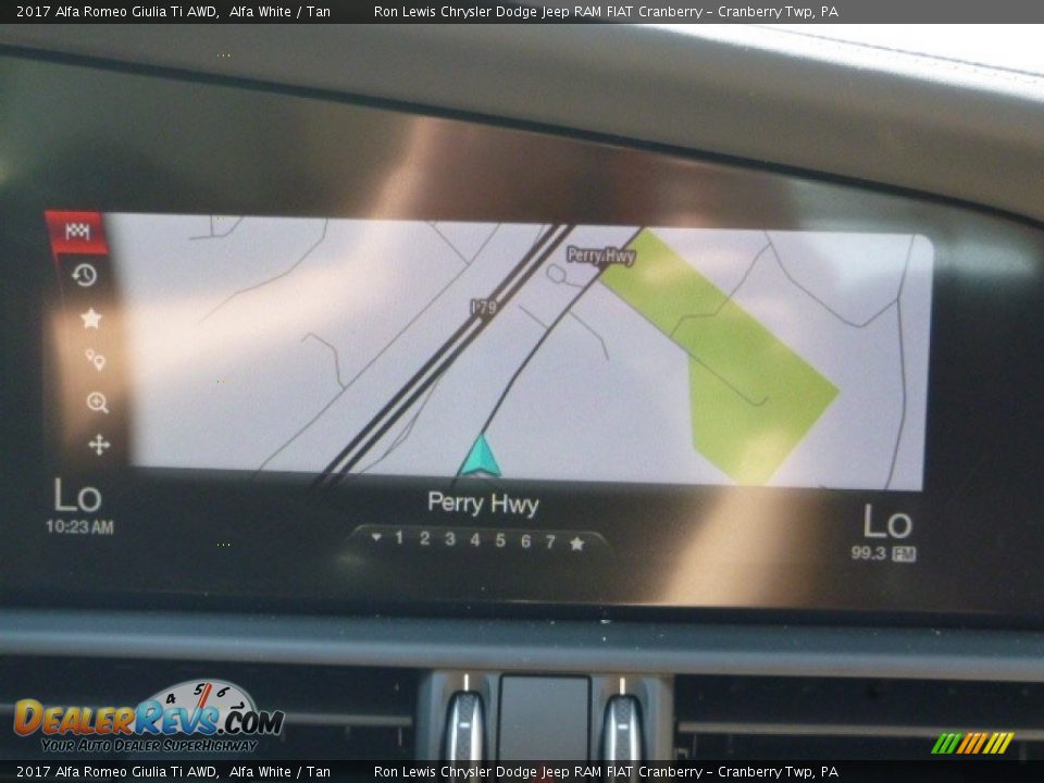2017 Alfa Romeo Giulia Ti AWD Alfa White / Tan Photo #29