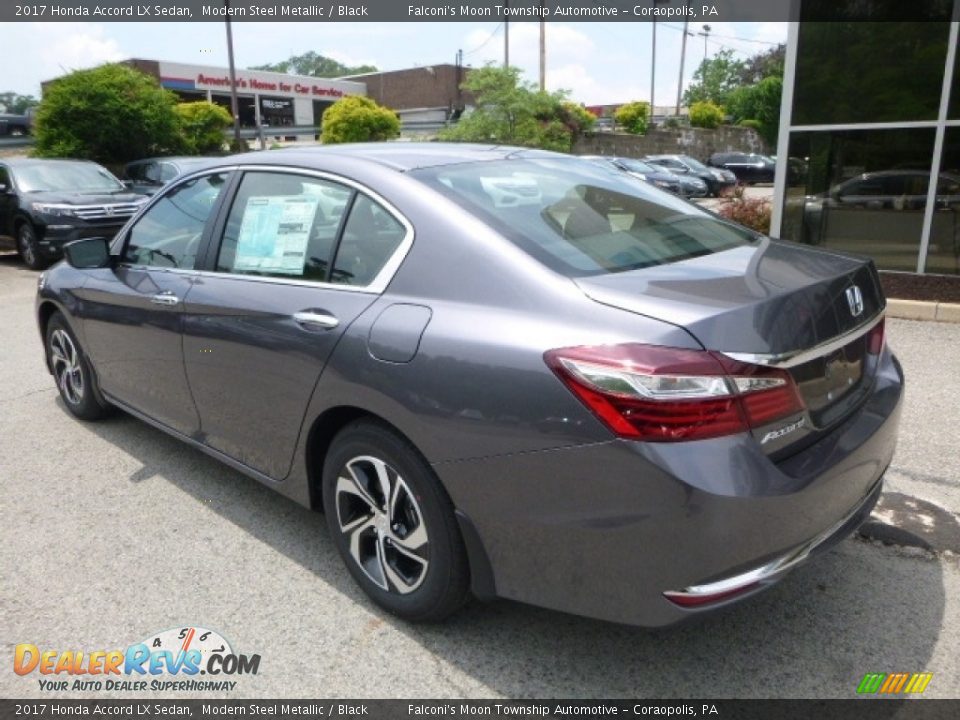 2017 Honda Accord LX Sedan Modern Steel Metallic / Black Photo #2