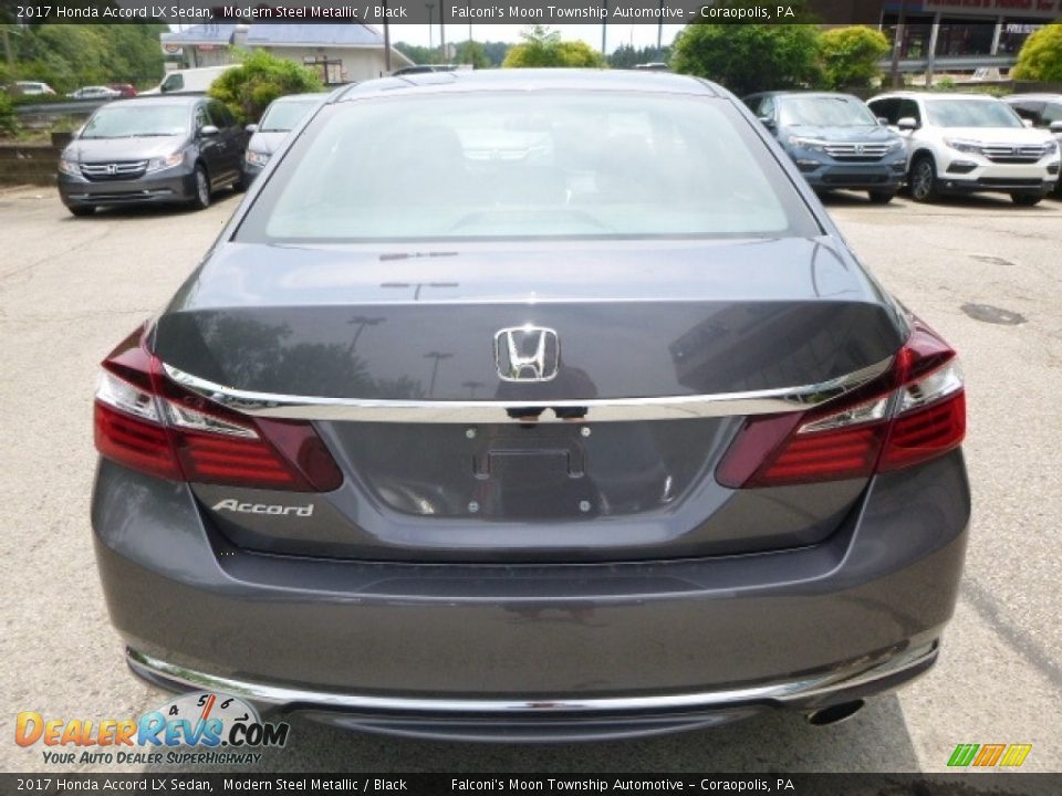 2017 Honda Accord LX Sedan Modern Steel Metallic / Black Photo #3