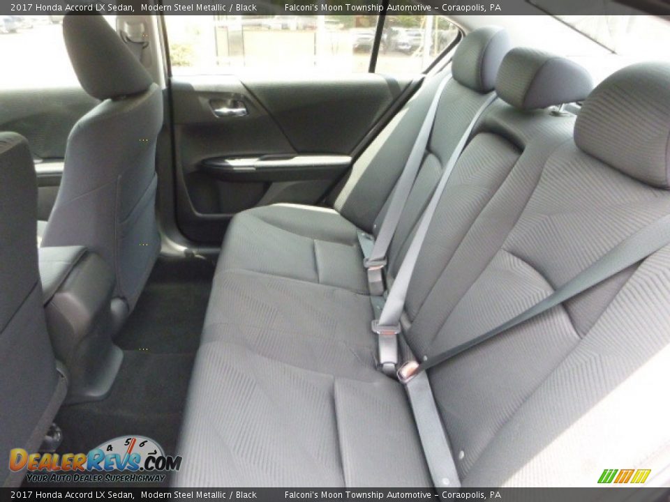 2017 Honda Accord LX Sedan Modern Steel Metallic / Black Photo #9