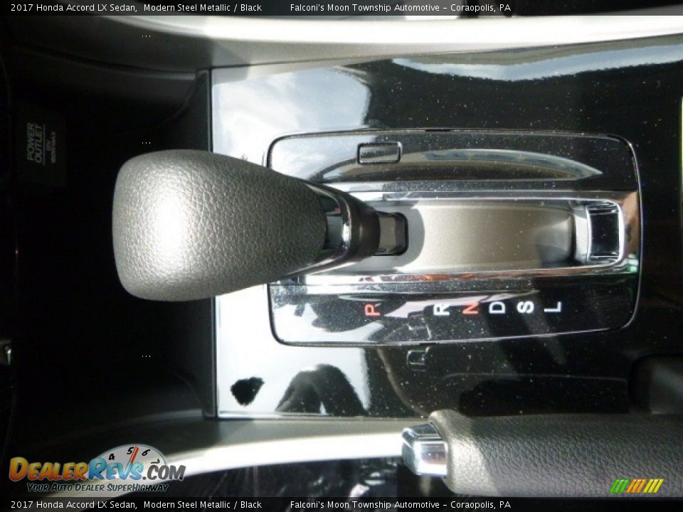 2017 Honda Accord LX Sedan Modern Steel Metallic / Black Photo #12