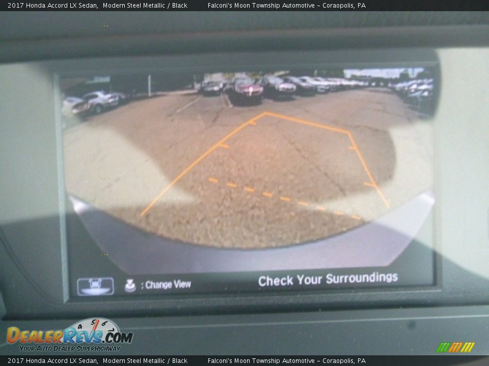 2017 Honda Accord LX Sedan Modern Steel Metallic / Black Photo #15