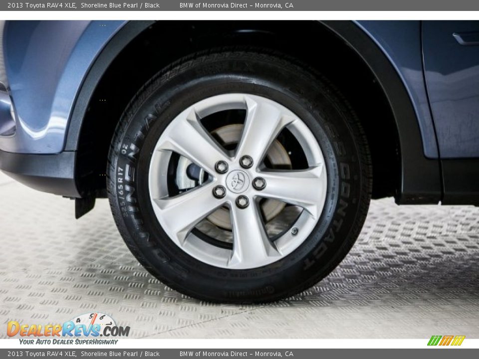 2013 Toyota RAV4 XLE Shoreline Blue Pearl / Black Photo #8